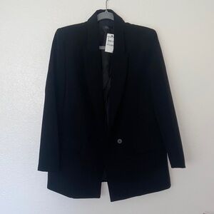 NWT RDI Oversized Black Blazer